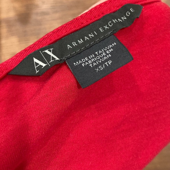 Armani Exchange asymmetrical top - Picture 4 of 6